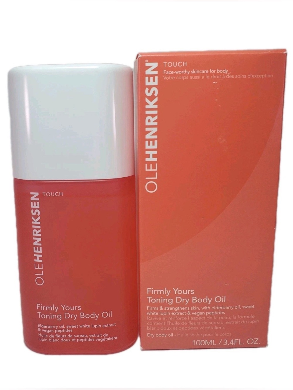 Ole HENRIKSEN Touch Firmly Yours Toning Firm Dry Body Oil 3.4 OZ MSRP $65